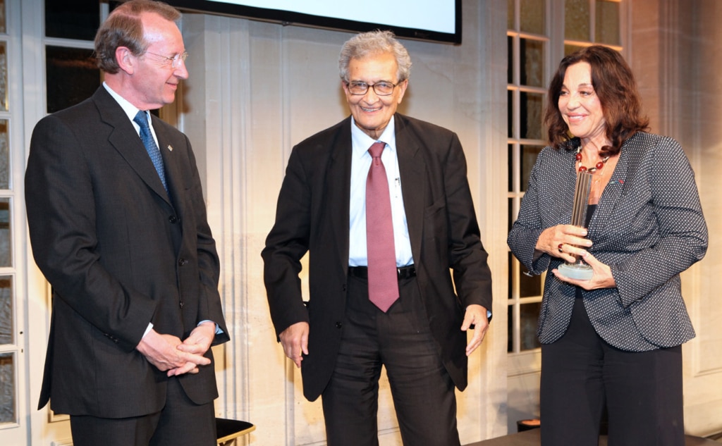 Prix Philanthtropie BNP Paribas Albina & Amartya Sen